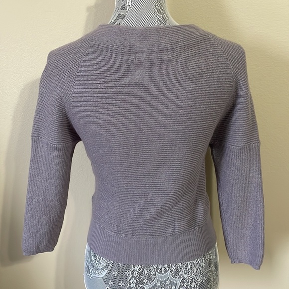 Long Sleeve Wrap Sweater - Picture 4 of 5